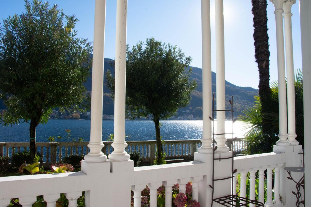 Residence Ville Lago Lugano Porto Ceresio Zewnętrze zdjęcie