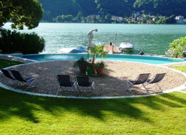 Residence Ville Lago Lugano Porto Ceresio Zewnętrze zdjęcie